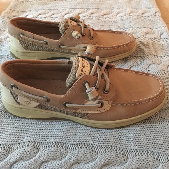 Sperry Top-spiders Ivyfish Linen/oat size 6.5 - Picture 2 of 4